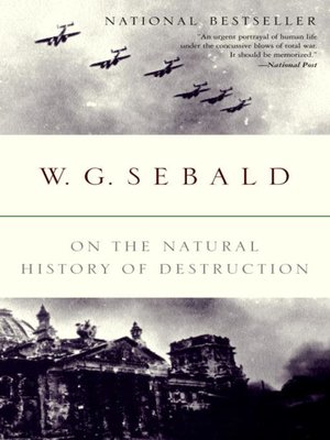 cover image of On the Natural History of Destruction